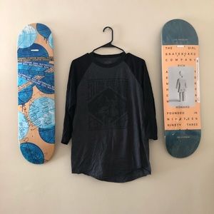 Stone Brewing Raglan Size LG. First edition.